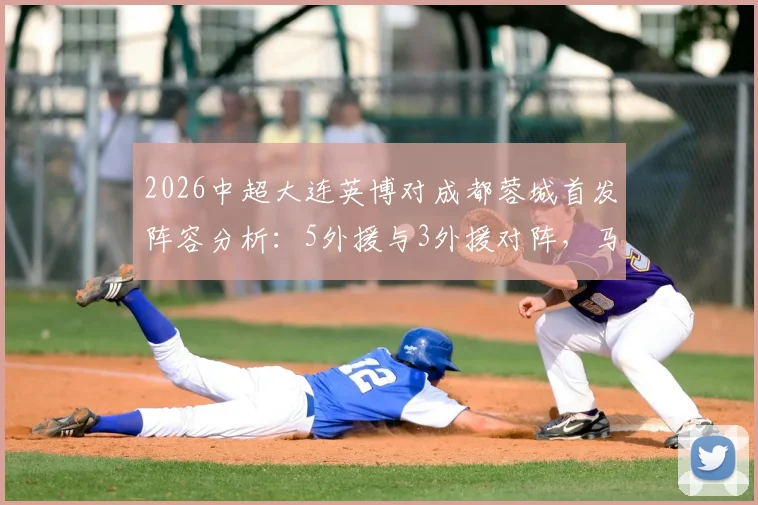 2026中超大连英博对成都蓉城首发阵容分析：5外援与3外援对阵，马莱莱领衔锋线看点解析